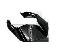 Motos Alerones para Kawasaki Universal Motocicleta Winglet Alerón Aerodinámico con Adhesivo Decoración De Motocicleta Pegatina Motocicleta Carenado(Bright Black)