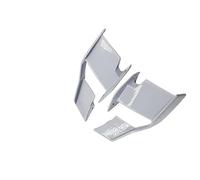 Motos Alerones para S1000R para M1000R 2021 2022 2023 Parabrisas ala Carenado Alerón Aerodinámico Delantero Winglet 2023 Motocicleta(Bluestone Grey)