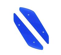 Motos Alerones Piezas De Carenado Motocicleta Kit Alas Aerodinámicas Winglet Fijo para Suzuki para GSX-R1000 para GSXR1000 L7 2017-2022 Moto Spoiler ala(Replace Blue)