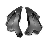 Motos Alerones Protector del Marco Cuerpo De La Cubierta Carenado Panel Inferior Alerón Motor Vientre Motocicleta para Kawasaki para Z900 2017-2019 Moto Spoiler ala(Negro)