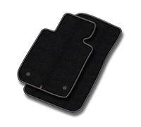 MOTOS Alfombrillas Coche de Velours Premium Adecuado para Mazda MX-5 IV Desde 2015 - Premium, Piel, Blanco - Experimenta un Nuevo Confort de conducción con un Juego de Alfombra de Coche de Terciopelo