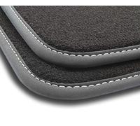 MOTOS alfombrillas coche de velours premium adecuado para Renault Clio III 2005-2012 también para la versión Grand Tour - Premium, Matt, Blanco - Experimenta un nuevo confort de conducción con un jueg