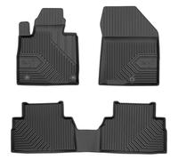 MOTOS Alfombrillas de Goma para Hyundai Santa Fe IV 2018-2023 Mejore la Comodidad de Sus Viajes con la Alfombra Antideslizante Car No.77- Alfombrillas de Coche para Varias Estaciones