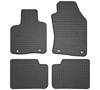 MOTOS Alfombrillas de Goma para Lancia Ypsilion III Desde 2012 Mejora tu Comodidad de Viaje con la Alfombrilla Antideslizante para Coche- Alfombrillas de Coche para Varias Estaciones