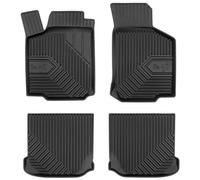 MOTOS Alfombrillas de Goma para Seat Toledo II 1998-2005 Mejore la Comodidad de Sus Viajes con la Alfombra Antideslizante Car No.77- Alfombrillas de Coche para Varias Estaciones