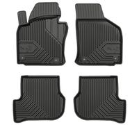MOTOS Alfombrillas de Goma para Seat Toledo III 2004-2009 Mejore la Comodidad de Sus Viajes con la Alfombra Antideslizante Car No.77- Alfombrillas de Coche para Varias Estaciones