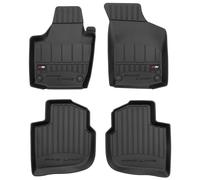 MOTOS Alfombrillas de Goma para Seat Toledo IV 2012-2018 Mejore la Comodidad de Sus Viajes con la Alfombra Antideslizante Car 3D- Alfombrillas de Coche para Varias Estaciones
