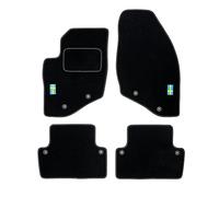MOTOS Alfombrillas de Velours Personalizadas Adecuado para Volvo V70 II 2000-2007 - Personalizado, Matt, Blanco - Mantenga su Coche Limpio y cómodo con Nuestras Alfombrillas