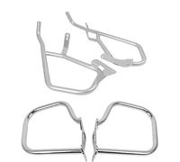 Motos Barra Choque Parachoques Barras Choque Protección Motor Motocicleta para K1600gt para K1600gtl 2011-2022 2021 2020 contra Caídas Parachoques Delantero Y Trasero(Plata)