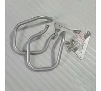 Motos Barra Choque Parachoques Protectores Motor Motocicleta, Barras Choque Carretera para para R1200RT para R 1200 RT 2014-2018, Marco Jaula Acrobacias(Rear Bumper Silver)
