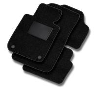 MOTOS Basic Alfombrillas Coche de Velours Adecuado para BMW Serie 6 F06 2011-2019 Grand Coupe, xDrive - Basic, Material, Negro - Experimenta un Nuevo Confort de conducción con un Juego de Alfombra de