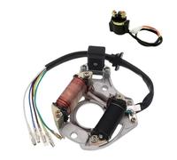 Motos Bobina del Estator Piezas De Motocicletas, Accesorios, Estator, 2 Bobinas De Encendido, Placa Magneto para 50cc, 70cc, 90cc, 110cc, 125cc, Modelo para ATV Quad