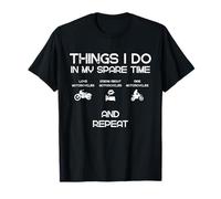 Motos. Cosas Que Hago en mi Tiempo Libre Camiseta