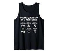 Motos. Cosas Que Hago en mi Tiempo Libre Camiseta sin Mangas