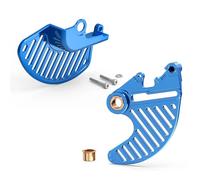 Motos disco Ajuste para GasGas EC 300 EC 250 EX 300 MC 125 2021-2025 ES 350F 500F 250F 450F Kit de protección de disco de freno trasero delantero Disco de Freno Trasero(Blue Kit)