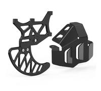 Motos disco Ajuste para Surron Light Bee XS L1EAprotector de disco de freno trasero de aluminio protector de pinza de freno Disco de Freno Trasero(Kit Black)