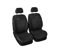 MOTOS Fundas Asientos Coche para Renault Express II Desde 2021 Funda Asiento Coche Delantero con Sistema de Airbag Activo, Ajuste, Material de Tres Capas, Aspecto Elegante, Aplicación Versáti