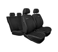MOTOS Fundas universales para Asientos de Coche para Hyundai i30 Funda Asiento Coche Delantero con Sistema de Airbag Activo, Ajuste, Material de Tres Capas, Aspecto Elegante, Aplicación Vers