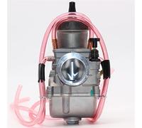 Motos Laterales Espejos Carburador de Motocicleta PWK 33 34 35 36 38 40 42mm, Piezas de Carreras de Motor 2T 4T con Power Jet Dirt Pit Bike ATV, Moto Todoterreno(34mm)