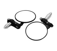Motos Laterales Espejos Espejo Retrovisor Lateral para Motocicleta Scooter 7/8" Espejos Retrovisores De Marcha Atrás Redondos para Extremos Manillar