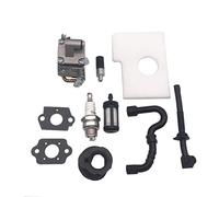 Motos Laterales Espejos para MS170 MS180 MS 170 180 017 018 Carburador de Repuesto para Motosierra(B)