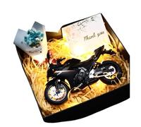 Motos Miniatura Juguete 1:12 Para Suzuki GSX 250R Modelo De Motocicleta Vehículo De Aleación Juguete Niño Caja De Regalo Ideal Adultos Hombres Cumpleaños Ltd Edition ColecciónDecoración(Negro)