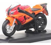 Motos para Carreras Escala 1:18 vehículos Juguete y para Modelos plástico fundidos presión para niños para Yamaha YZFR1 YZF-R1 R6 R7(Naranja)
