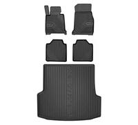 MOTOS Set de alfombrillas de goma y alfombrillas de maletero para BMW Serie 3 Gran Turismo F34 2013-2021 Mejora la comodidad de tus viajes con la alfombrilla antideslizante para coche NO.77- alfombril