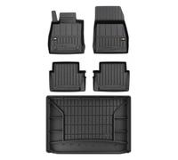 MOTOS Set de alfombrillas de goma y alfombrillas de maletero para Ford Puma desde 2019 Mejora la comodidad de tus viajes con la alfombrilla antideslizante para coche 3D- alfombrillas para todo tipo de