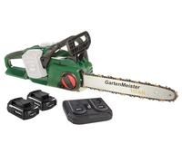 Motosierra a Batería 36V GMAK 36/40 con 2 Baterías 2Ah y Cargador Doble