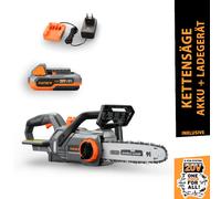 Motosierra a batería de 20V FUXTEC FX-E1KS20 con batería de 2Ah y cargador de 1A