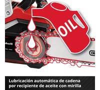 Einhell Professional Motosierra con batería GP-LC 36/35 Li-Solo | PXC | 36 V | hasta 2,5 PS/1,8 kW | 33 cm de longitud de corte | 15 m/s de velocidad de cadena | Brushless | sin batería