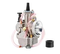 Motosierra Carburador Para PWK 21 24 26 28 30 32 34mm Con Carburador Power Jet Motocicleta Para OKO 2T 4T Para Moto De Cross Pit Scooter ATV Quad UTV(24mm)