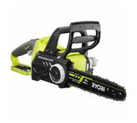 RYOBI - Motosierra Eléctrica Sin Cable a Batería 18V ONE+ Motor Brushless - Guía 30cm - Usos Regulares y Domésticos, Pequeña Poda, Producción de Leña - OCS1830