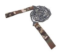 Motosierra De Bolsillo, Sierra De Alambre, Sierra De Cuerda, Sierra Para Acampar, Sierra De Supervivencia, Sierra De Mano De Cadena Plegable Para Mochileros, Senderismo, Cortar Madera, 48 Pulgadas De