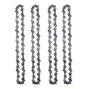 Motosierra de cadena de 1/2/3/4/6x 14 pulgadas 3/8quot; LP .050" Repuesto de motosierra eléctrica semicincel de eslabones impulsores calibre 50, cadena 4x