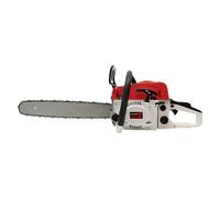 Motosierra de gas de 52 cc con motor de 2 tiempos de 7500 rpm con freno de cadena para cosecha forestal, corte de madera y poda de ramas