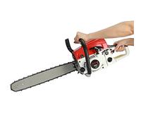 Motosierra de gas de 58 cc de potencia de 20 pulgadas, motosierra a gas, sierras de cadena de placa guía de gasolina, sierras de cadena de gasolina inalámbricas de mano para árboles, granja, rancho y