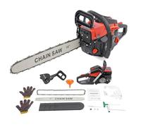 Motosierra de Gasolina 18 Pulgadas 58CC 4.4HP con Motor de 2 Tiempos para Cortar Madera