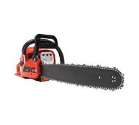 Motosierra de gasolina, 2 tiempos, 2,2 kw, 52 cc, con depósito de 550 ml/18,6 oz, 10500 rpm, motosierra inalámbrica de gasolina, portátil, enfriada por aire, para jardines, parques, granjas