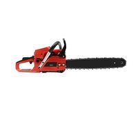 Motosierra de gasolina de 2,2 kW, motor de 52 cc, 10500 rpm, arranque por cable, depósito de 0,5 l, cadena de 50,8 cm, diámetro máximo de corte de 48 cm, motosierra con mango ergonómico