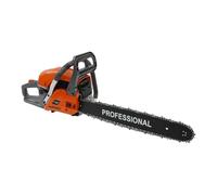 Motosierra de gasolina de 58 cc, 2 tiempos con espada de 50 cm, motosierra de 2,4 kW para leña y cuidado de árboles, desbrozadora de gasolina con 10000 rpm y freno de cadena, motosierra profesional