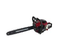 Motosierra de gasolina de 58 cc de 20 pulgadas, 2,4 kW, 2 tiempos, 10000 rpm, lubricación automática y antivibración, ideal para talones, corte de madera y jardinería