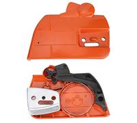 Motosierra de repuesto para freno de cadena, conjunto de cubierta lateral de barra de freno de cadena para Jonsered 2149 2145 2150 2159 CS2156 CS2159 2141 para accesorio de sierra de cadena Jonsered