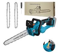 Motosierra eléctrica con batería de 12 pulgadas para Makita 18 V, 30 cm, sierra de podar PAM-VK0001, sierra eléctrica sin escobillas, con engrasador automático, lubricación de cadena, sierra de cadena