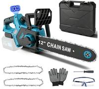 Motosierra eléctrica de 12 pulgadas, compatible con Makita de 18 V