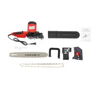 Motosierra eléctrica de 2000 W, motosierra ligera, 5,3 kg, 405 mm, espada guía de seguridad, para cortar troncos grandes de madera