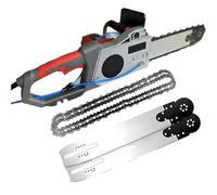 Motosierra eléctrica de hormigón, cortador de diamante sin escobillas de mano para ladrillos, hormigón reforzado, barra de refuerzo ranurada, corte de mármol y ladrillo, 5800 W