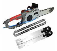 Motosierra eléctrica diamante para hormigón alta resistencia - Cortadora muros profesional 6000 rpm con corte húmedo refrigerado por agua, mango antivibración y supresión polvo,Depth35cm
