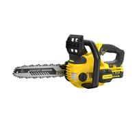Motosierra eléctrica inalámbrica + batería 4Ah + cargador - Stanley Fatmax - SFMCCS630M1-QW - 18V - 30cm